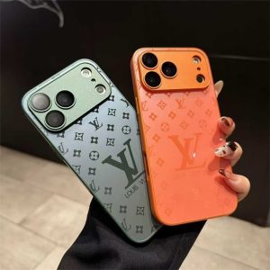 iphone17/16 ガラス ケース ルイヴィトン iphone17pro ケース カメラ まで 保護 iphone16パープル に 合う ケース お揃い