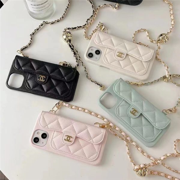 iphone16/16proケース シャネル iphone15/14promax ケース カード 収納 スマホ ショルダー ハイブランド chanel スマホケース IPhone13/12 肩掛け