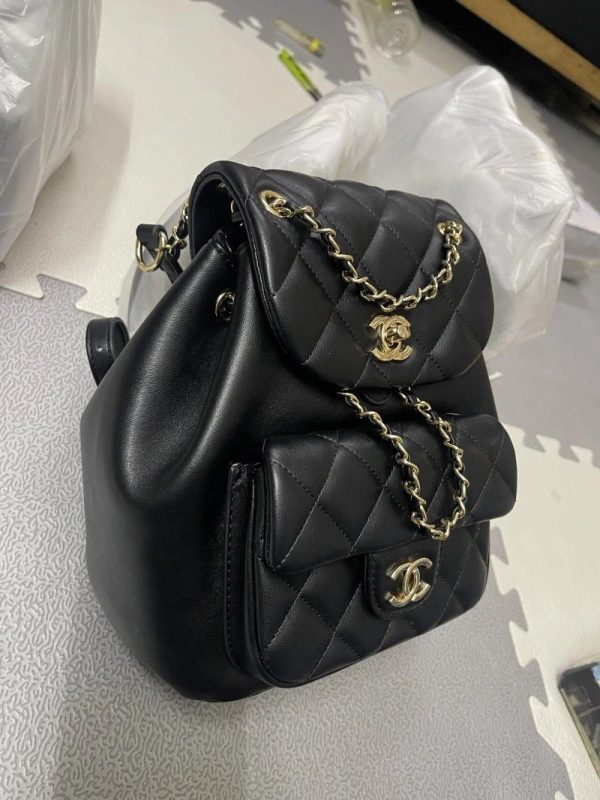 シャネル リュック 芸能人 愛用 リュック レディース chanel バック パック おしゃれ リュックサック 通勤 通学 2way リュック 可愛い - 画像 (5)