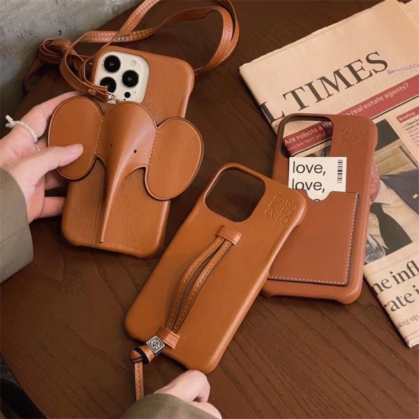 iphone16/15promax ケース ロエベ 携帯 ケース ショルダー loewe iphone14/14proケース カード 収納 ハイ ブランド iphone13/12ケース ベルト 付き