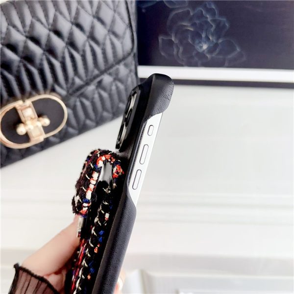 シャネル iphone 16ケース ショルダー chanel ツイード スマホケース15/15plus スマホショルダー かわいい iphoneケース斜めがけ ハイブランド iphone14/13/12ケース人気女子 背面収納 - 画像 (10)