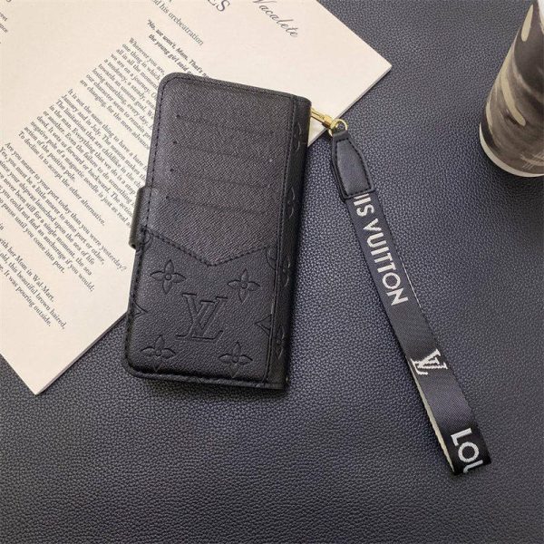 全 機種 対応 スマホケース 手帳 型 ルイヴィトン ヴィトンスマホケース 手帳型 全機種対応 スマホケース かわいい galaxy/aquos 携帯 カバー カード 入れ ストラップ付き アンドロイド スマホケース - 画像 (5)
