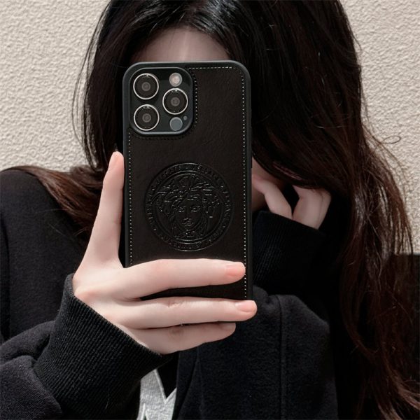 kenzo アイ フォン ケース 黒 ケンゾー スマホケース iphone16/16pro supreme iphone15ケース シュプリーム iphone14/13/12 ケース ヴェルサーチ かっこいい - 画像 (4)
