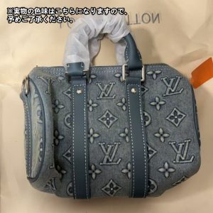 Alternative view of ルイ ヴィトン キーポル バンド リエール ナノ バッグ ヴィトン バッグ ショルダー メンズ メンズ バッグ 小さめ レディース バッグ ハイ ブランド デニム カバン【男女兼用】