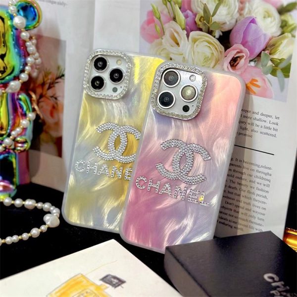 シャネル iphoneケース キラキラ iphone16/16pro ケース ハイ ブランド iphone15/14ケース ブランド レディース chanel スマホケース 安い iphone13/12pro/11 ケース かわいい ストーン - 画像 (5)