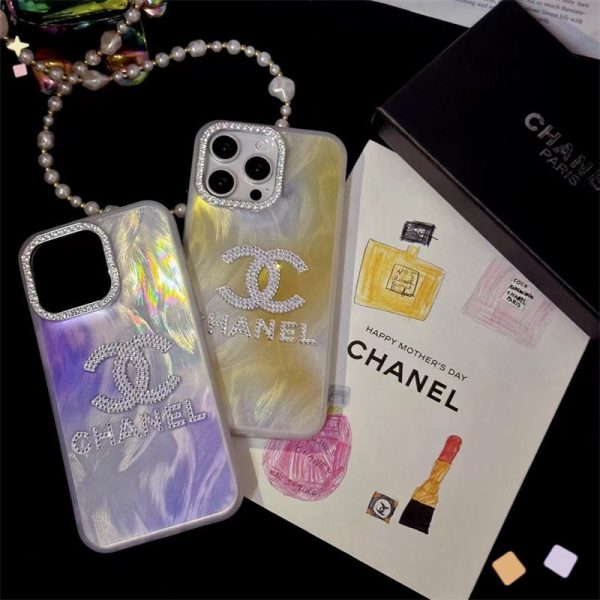 シャネル iphoneケース キラキラ iphone16/16pro ケース ハイ ブランド iphone15/14ケース ブランド レディース chanel スマホケース 安い iphone13/12pro/11 ケース かわいい ストーン - 画像 (4)