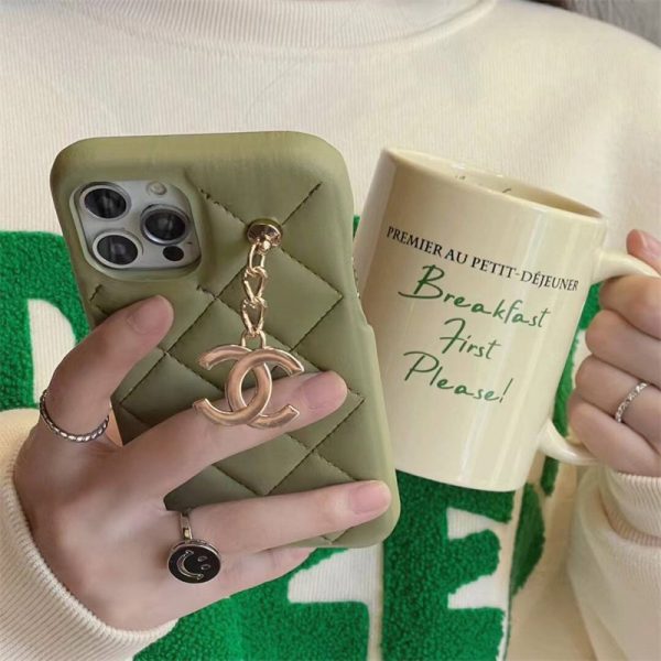 シャネル iphoneケース 16 chanel スマホケース ココマーク iphone15/14 ケース キルティング iphoneケース レザー 可愛い iphone13/12 ケース 人気 女子 ブランド - 画像 (2)