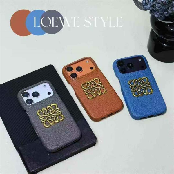 iphone17/16 ケース ロエベ アナグラム loewe スマホケース コピー