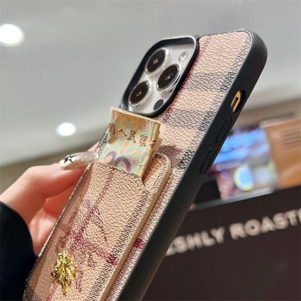 burberry スマホケース iPhone16/16pro バーバリー iphone15/14 ケース カード収納 iphoneケース ハイブランド iphone13/12pro ケース メンズ 人気 iphone11 ケース かわいい おすすめ - 画像 (6)