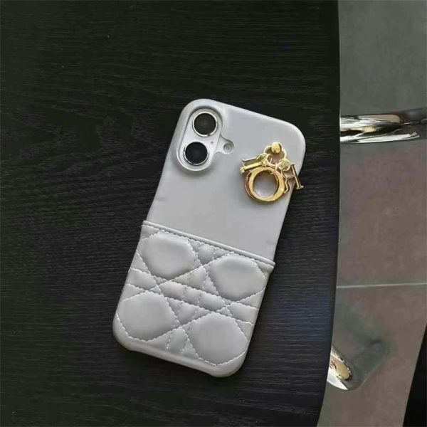 レディ ディオール iphone16/16pro max ケース iphone15/15pro ケース 人気 女子 ブランド dior 携帯 ケース iphone14/13/12 ケース ハイ ブランド iphone ケース カード 収納 おしゃれ - 画像 (3)