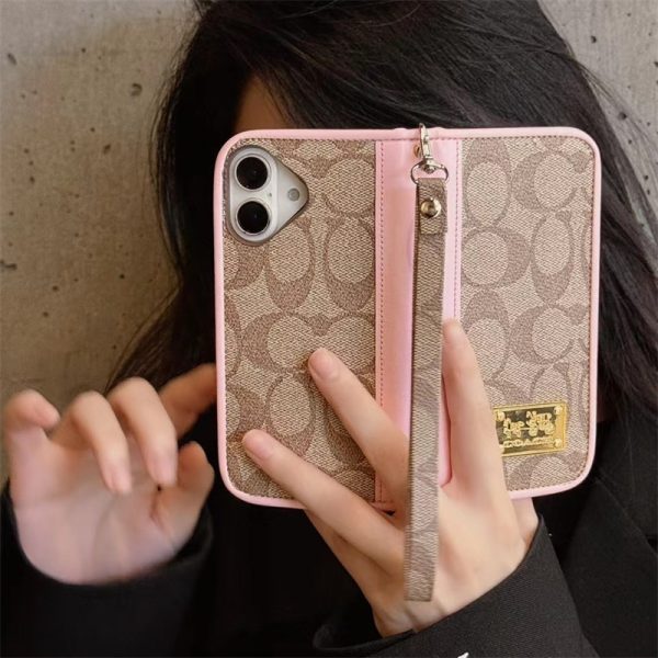スマホケース 手帳 型 ブランド コーチ iphone16/16pro ケース 手帳 型 coach スマホケース iphone15/15promax ケース 手帳 型 ハイ ブランド レディース iphone14/13/12/11 手帳 型 ケース ブランド おしゃれ - 画像 (3)