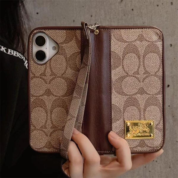 スマホケース 手帳 型 ブランド コーチ iphone16/16pro ケース 手帳 型 coach スマホケース iphone15/15promax ケース 手帳 型 ハイ ブランド レディース iphone14/13/12/11 手帳 型 ケース ブランド おしゃれ - 画像 (7)
