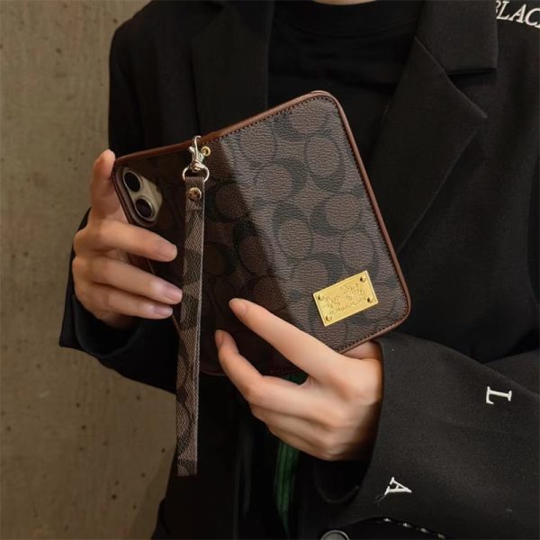 スマホケース 手帳 型 ブランド コーチ iphone16/16pro ケース 手帳 型 coach スマホケース iphone15/15promax ケース 手帳 型 ハイ ブランド レディース iphone14/13/12/11 手帳 型 ケース ブランド おしゃれ - 画像 (5)