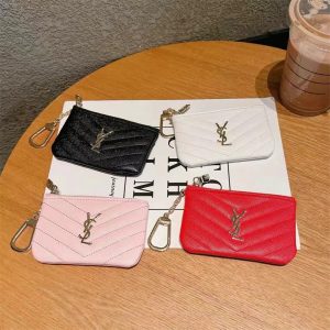 サン ローラン フラグメント ケース コイン ケース ブランド レディース 小銭 入れ レディース ブランド 40 代 カード ケース ysl コイン ケース かわいい