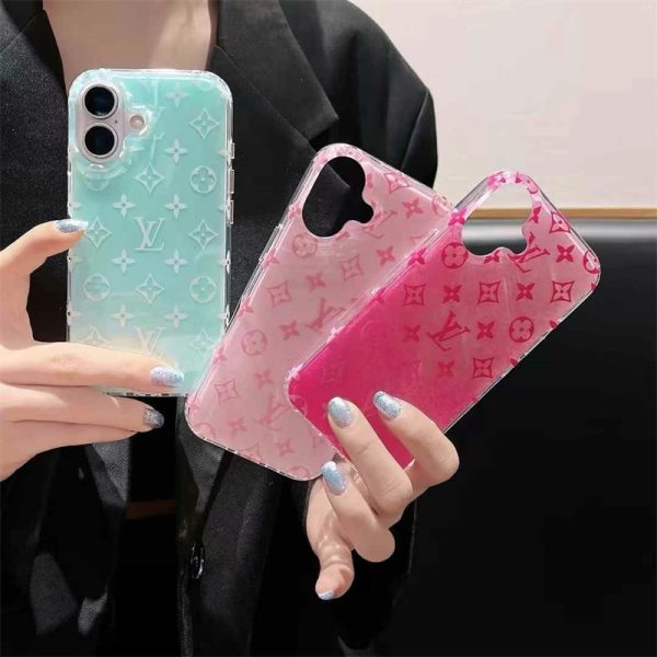 ヴィトン iphone16pro ケース キラキラ iphone16ケース ブランド レディース iphone14/14pro ケース グリッター iphone 13ケース ピンク スマホケース カップル かわいい 人気ブランド 女子 - 画像 (9)