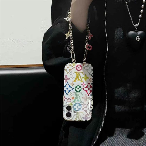ルイヴィトン iphoneケース チェーン iphone16pro ケース メンズ ブランド iphone16/15 ケース ハイ ブランド vuitton スマホケース iphone14pro ブランド iphone13ケース プレゼン - 画像 (5)