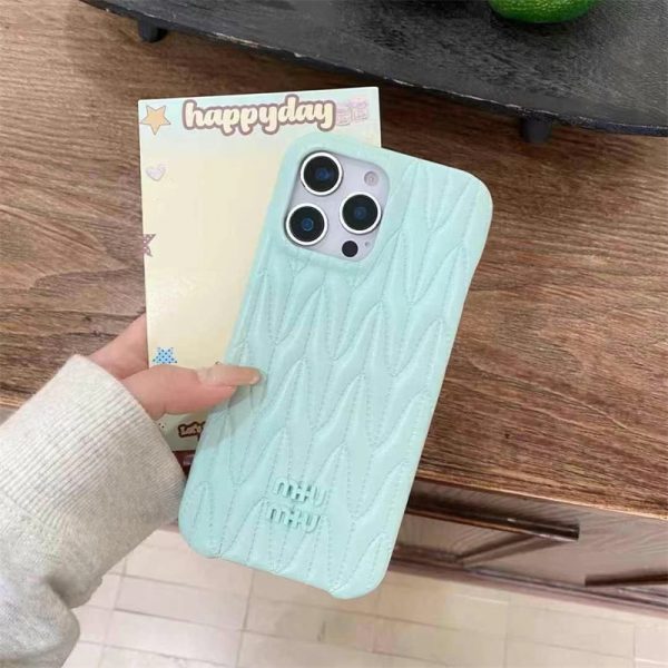 ミュウ ミュウ iphone16/15pro ケース スマホケース miumiu iphone14ケース ブランド レディース 携帯ケース ハイブランド iphone13/12ケース レザー かわいい - 画像 (7)