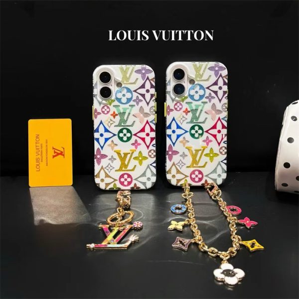 ルイヴィトン iphoneケース チェーン iphone16pro ケース メンズ ブランド iphone16/15 ケース ハイ ブランド vuitton スマホケース iphone14pro ブランド iphone13ケース プレゼン - 画像 (2)