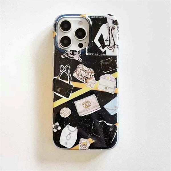 iphone16/15 ケース シャネル iphone ケース ハイ ブランド iphone15pro/14pro ケース 夏 iphone12 ケース かっこいい chanel 携帯ケース 芸能人 - 画像 (9)