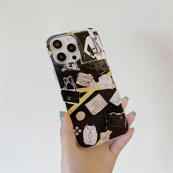 iphone16/15 ケース シャネル iphone ケース ハイ ブランド iphone15pro/14pro ケース 夏 iphone12 ケース かっこいい chanel 携帯ケース 芸能人 - 画像 (4)