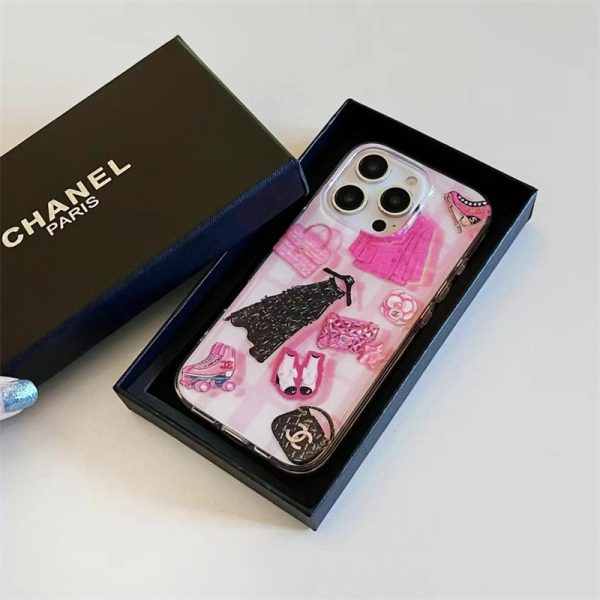 iphone16/15 ケース シャネル iphone ケース ハイ ブランド iphone15pro/14pro ケース 夏 iphone12 ケース かっこいい chanel 携帯ケース 芸能人 - 画像 (3)