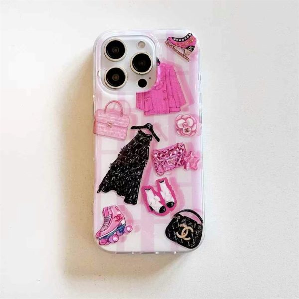 iphone16/15 ケース シャネル iphone ケース ハイ ブランド iphone15pro/14pro ケース 夏 iphone12 ケース かっこいい chanel 携帯ケース 芸能人 - 画像 (8)