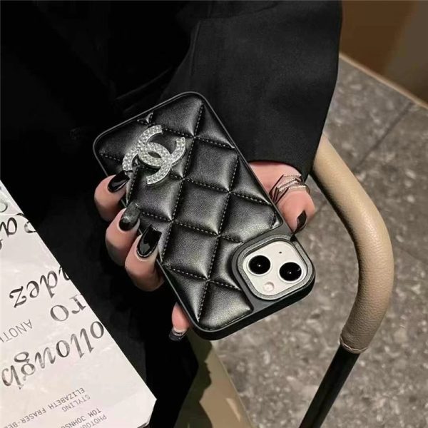 ハイブランド iphone17/17air ケース シャネル iphone16/16pro ケース おしゃれ ブランド スマホ レザー ケース iphone15/14 ケース シンプル かわいい - 画像 (5)
