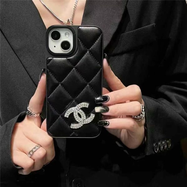 ハイブランド iphone17/17air ケース シャネル iphone16/16pro ケース おしゃれ ブランド スマホ レザー ケース iphone15/14 ケース シンプル かわいい - 画像 (3)