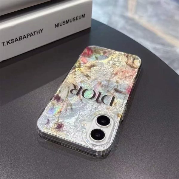 iphone17/17pro ケース dior 風 iphone16/15 ケース 人気 ブランド 女子 iphone16pro ケース キラキラ アイホン15プロ/14/13 ケース かわいい スマホケース dior パロディ - 画像 (9)