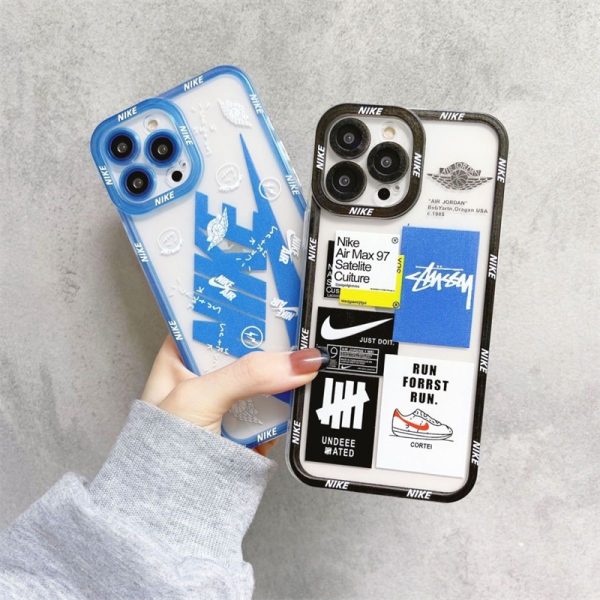 iphone17/16ケース ナイキ ペア iphone16pro ケース スポーツ ブランド iphone16promax ケース ペア 大人 ブランド iphone15/14/13 ケース モテ る メンズ スマホケース ファッション ブランド - 画像 (4)
