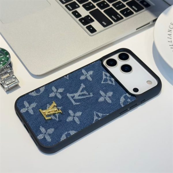 ルイヴィトン デニム iphone17 ケース アイフォン17プロ/17air ケース ハイブランド iphone16/16pro ケース メンズ ブランド スマホケース デニム モノグラム 携帯 カバー iphone15/14/13 - 画像 (3)