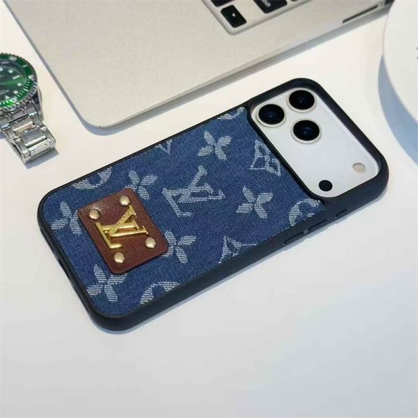 ルイヴィトン デニム iphone17 ケース アイフォン17プロ/17air ケース ハイブランド iphone16/16pro ケース メンズ ブランド スマホケース デニム モノグラム 携帯 カバー iphone15/14/13 - 画像 (7)
