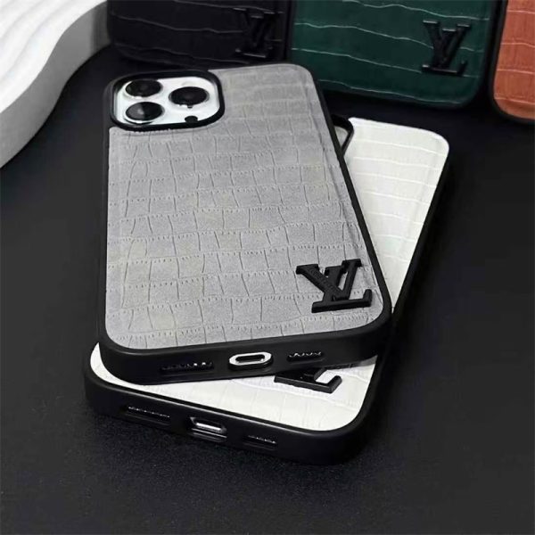 iphone17/air ケース ルイヴィトン ワニ柄 iphone17pro/17promax ケース クロコダイル 柄 アイフォン16/16plus レザー ケース ハイブランド スマホケース ヴィトン 風 - 画像 (8)