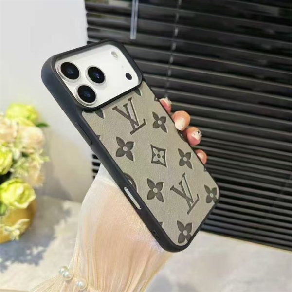 iphone17 ケース モノグラム ルイヴィトン iphone air/17pro ケース スマホケース エンボス iphone16/16pro ケース 大人 可愛い ブランド iphone15/14/13 ケース お揃い ブランド - 画像 (6)