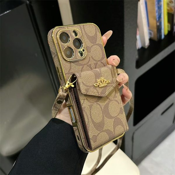 値下げ‼︎マイケルコース　スマホバッグ　エアーポッズケース マイケルコース iphone17 ケース iphone air/17pro ケース コーチ風