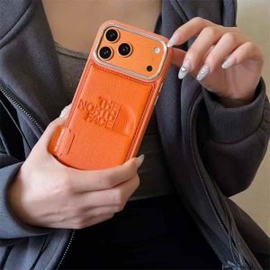 Alternative view of iphone17 ケース ノース フェイス iphone17pro/16pro ケース お揃い ブランド iphone ケース15/15pro/14pro 革 ブランド レディース スマホケース 人気 ブランド メンズ iphone14/13 ケース 衝撃 に 強い おしゃれ