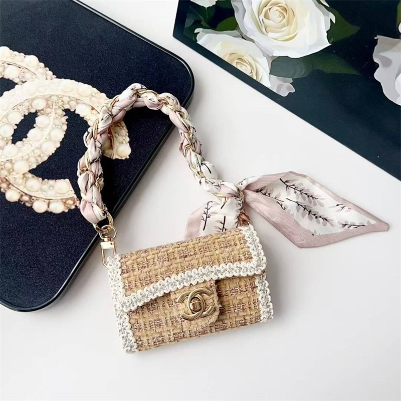 シャネル ミニポーチ chanel airpods ケース 小物 入れ ポーチ 小さめ ハイ ブランド ハイ ブランド エアー ポッズ ケース 小銭入れ ブランド chanel カード ケース - 画像 (11)