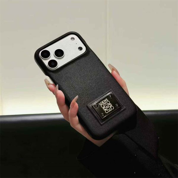 iphone17 ケース レザー ブランド スマホケース ブラック iphone17pro