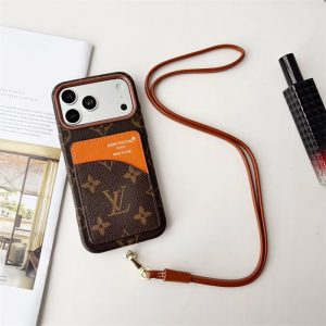 Alternative view of ショルダー ストラップ 付き iphone18pro/17pro ケース ルイヴィトン iphone17/17promax ショルダー ケース モノグラム柄 iphone16/16pro ケース 背面 収納 かわいい iphone15/14 ケース バイ カラー 肩掛け iphone14pro/13pro ケース ブランド